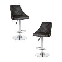 Набор 2 шт Стул барный DOBRIN JOSEPH, чёрный