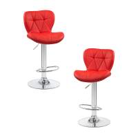 Набор 2 шт Стул барный DOBRIN BARNY, красный