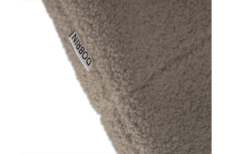 Набор 4 шт Стул обеденный DOBRIN MILO, черные ножки, бежевый букле (UF992-04)-7