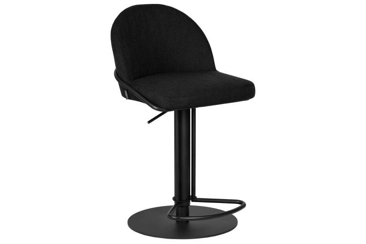 Набор 2 шт Стул барный DOBRIN OLIVER, черная ткань (SLR-10)-1