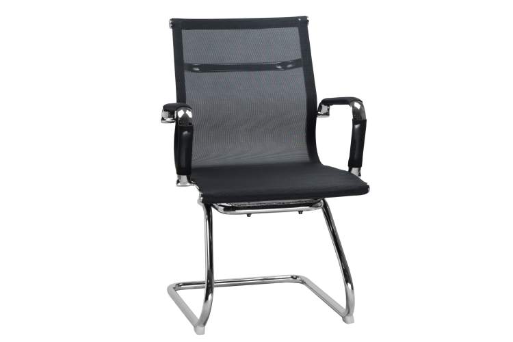 Набор 2 шт Офисное кресло для посетителей DOBRIN CODY MESH, чёрный-1