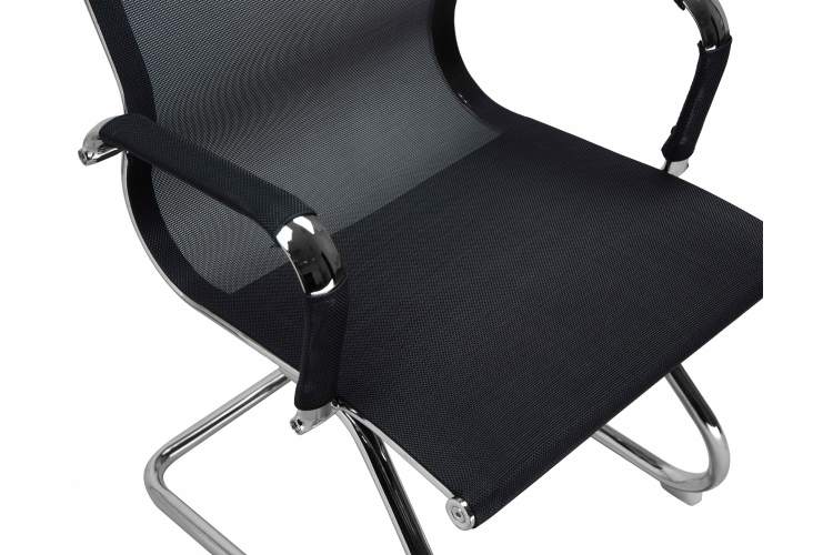 Набор 2 шт Офисное кресло для посетителей DOBRIN CODY MESH, чёрный-8