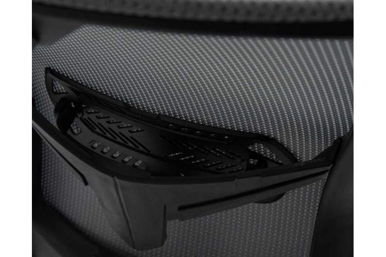 Офисное кресло для персонала DOBRIN NIXON, чёрный, серая сетка-8