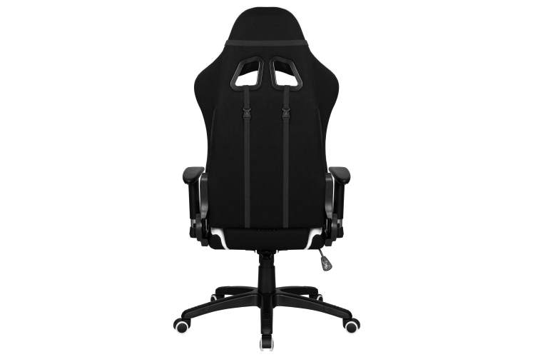 Кресло игровое DOBRIN DALLAS, черно-белая ткань-4