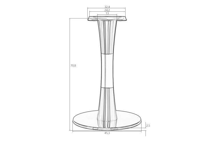 Подстолье обеденное DOBRIN GIORGIO-4