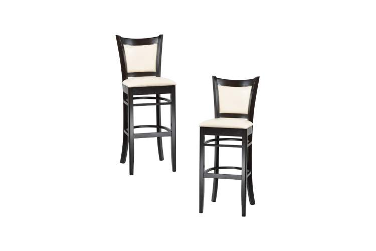 Набор 2 шт Стул барный DOBRIN GARRY BAR, капучино, кремовый