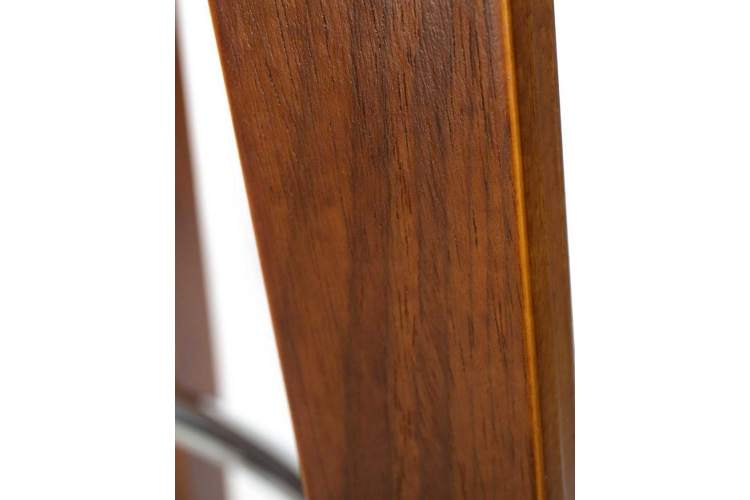 Табурет полубарный DOBRIN TOM'66, цвет черный глянец PU ABD 002-5