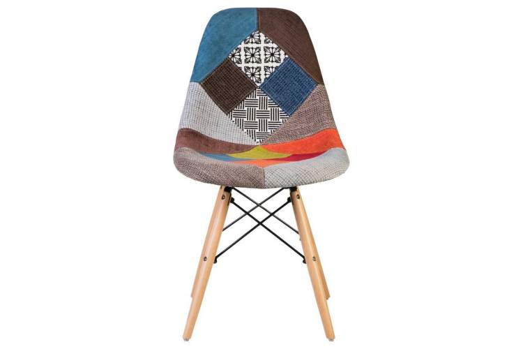 Стул обеденный DOBRIN DSW, ножки светлый бук, цвет мозаика-5