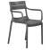 Набор 4 шт Стул обеденный DOBRIN TIM ARM, темно-серый (GR-04)