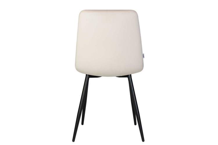 Стул обеденный DOBRIN CHILLY, Кремовый Holland 05, основание черное-5