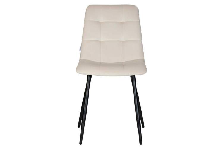 Стул обеденный DOBRIN CHILLY, Кремовый Holland 05, основание черное-6