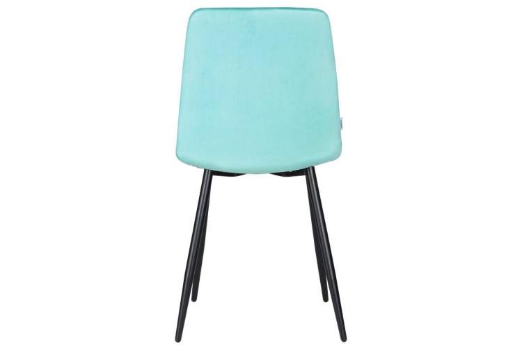 Стул обеденный DOBRIN CHILLY, Мятный Holland 50, основание черное-4