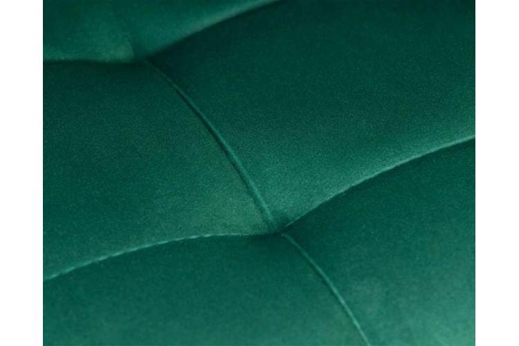 Стул обеденный DOBRIN CHILLY, Темно-зеленый Holland 30, основание белое-6