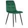 Набор 4 шт Стул обеденный DOBRIN CHILLY, Темно-зеленый Holland 30, основание черное