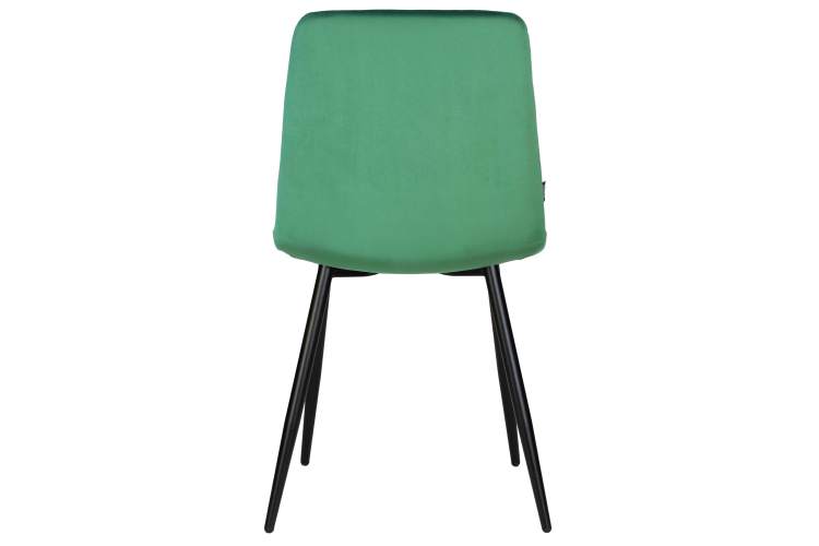 Набор 4 шт Стул обеденный DOBRIN CHILLY, Темно-зеленый Holland 30, основание черное-5