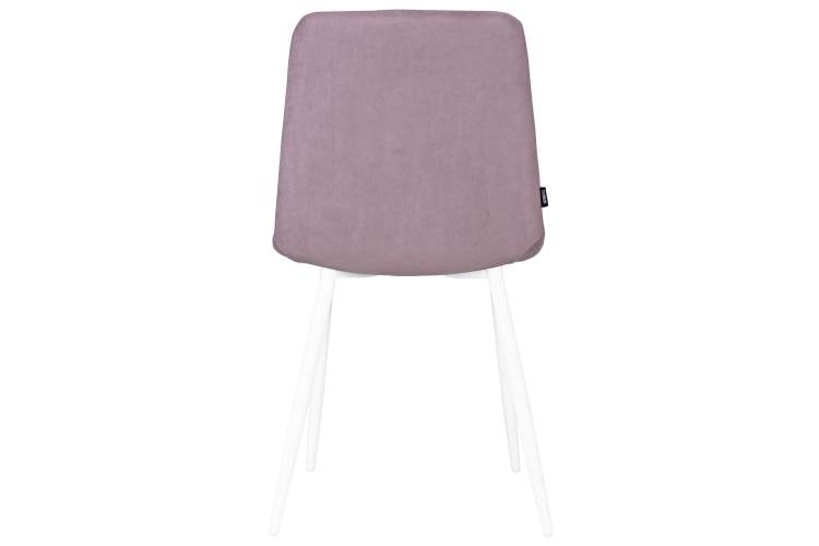 Набор 4 шт Стул обеденный DOBRIN CHILLY ROMBO, Лавандовый Simple 48, основание белый-5