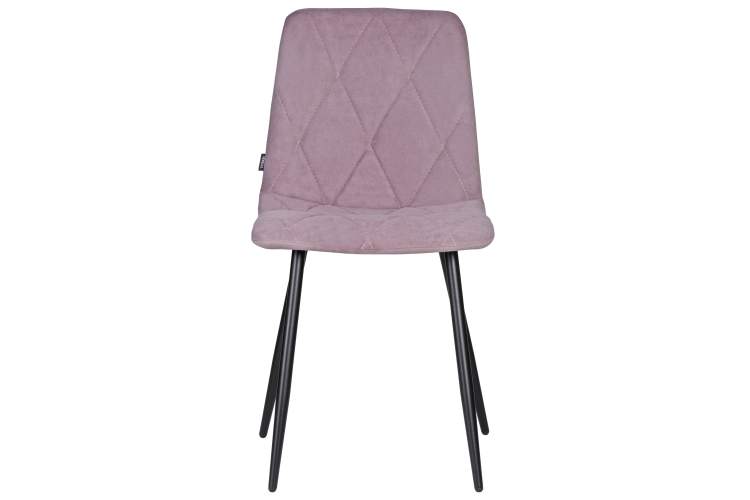 Набор 4 шт Стул обеденный DOBRIN CHILLY ROMBO, Лавандовый Simple 48, основание черное-6