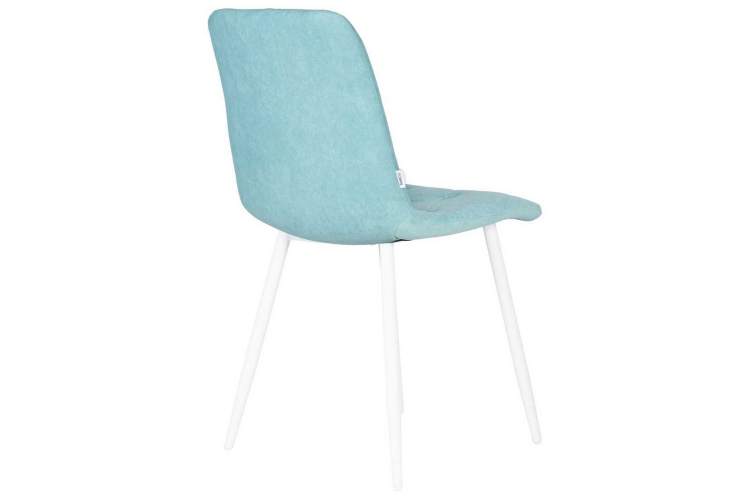 Стул обеденный DOBRIN CHILLY ROMBO, Тиффани Simple 51, основание белый-3