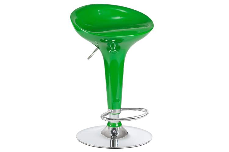 Набор 2 шт Стул барный DOBRIN BOMBA, зелёный металлик-1