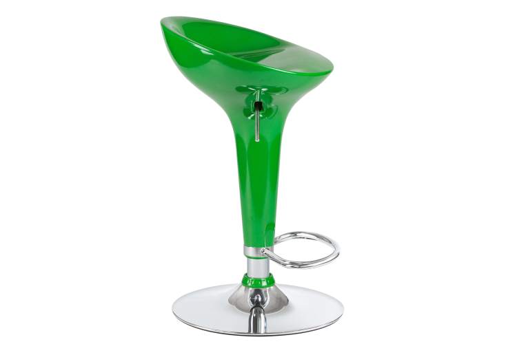 Набор 2 шт Стул барный DOBRIN BOMBA, зелёный металлик-3