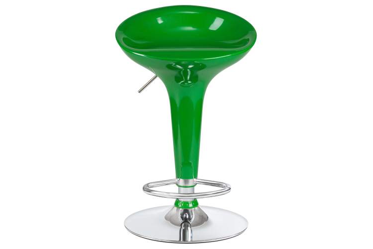 Набор 2 шт Стул барный DOBRIN BOMBA, зелёный металлик-6