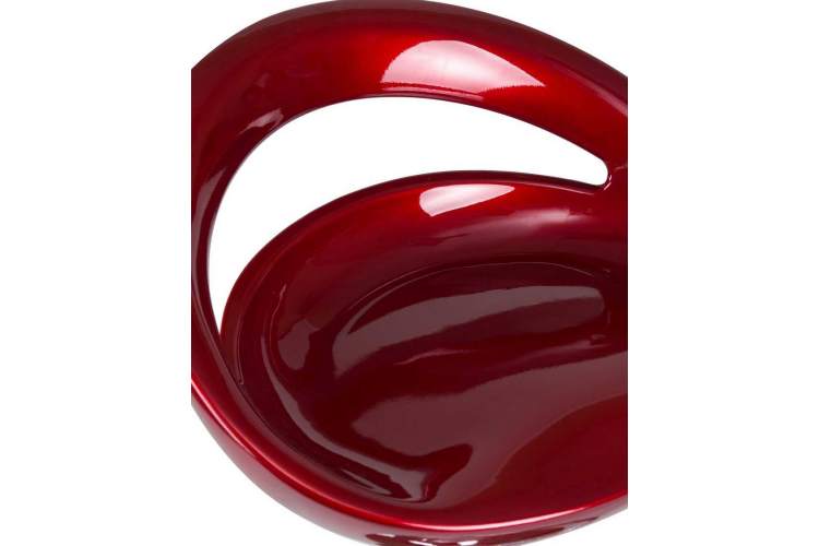 Стул барный DOBRIN DISCO, бордовый металлик-6