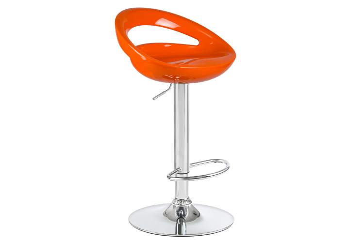 Набор 2 шт Стул барный DOBRIN DISCO, оранжевый-2
