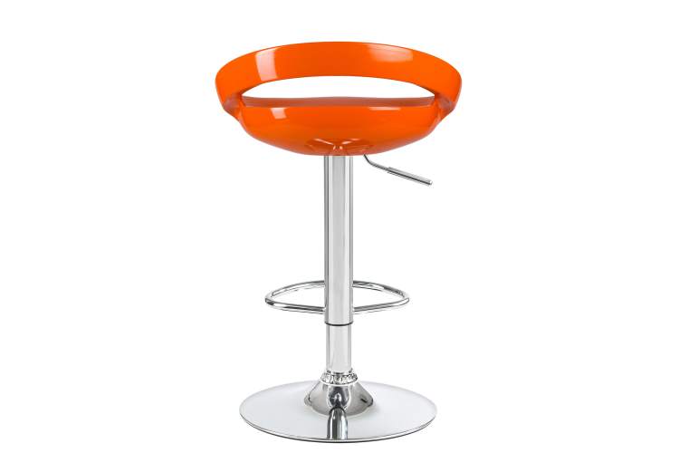 Набор 2 шт Стул барный DOBRIN DISCO, оранжевый-5