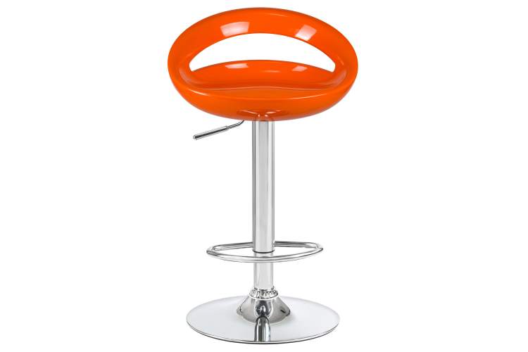 Набор 2 шт Стул барный DOBRIN DISCO, оранжевый-6