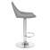 Набор 2 шт Стул барный DOBRIN ROCKY, серый