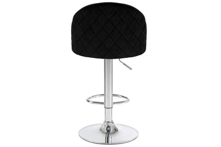 Стул барный DOBRIN MILANA, черный велюр (MJ9-101)-4