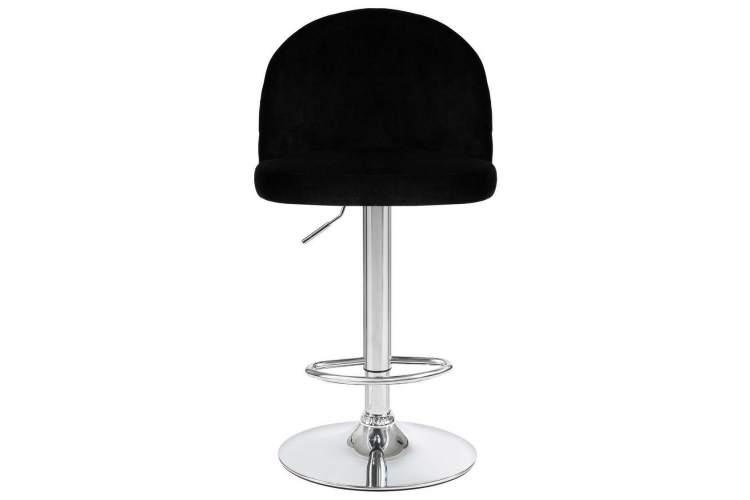Стул барный DOBRIN MILANA, черный велюр (MJ9-101)-5