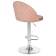 Набор 2 шт Стул барный DOBRIN MILANA, пудрово-розовый велюр (MJ9-32)