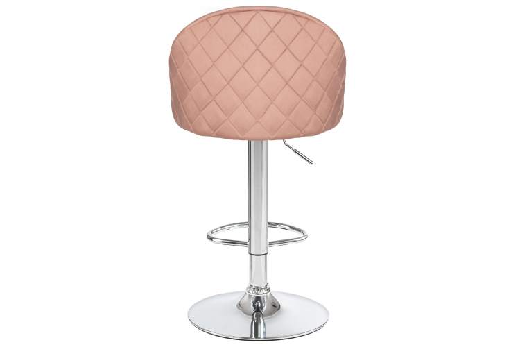 Набор 2 шт Стул барный DOBRIN MILANA, пудрово-розовый велюр (MJ9-32)-5