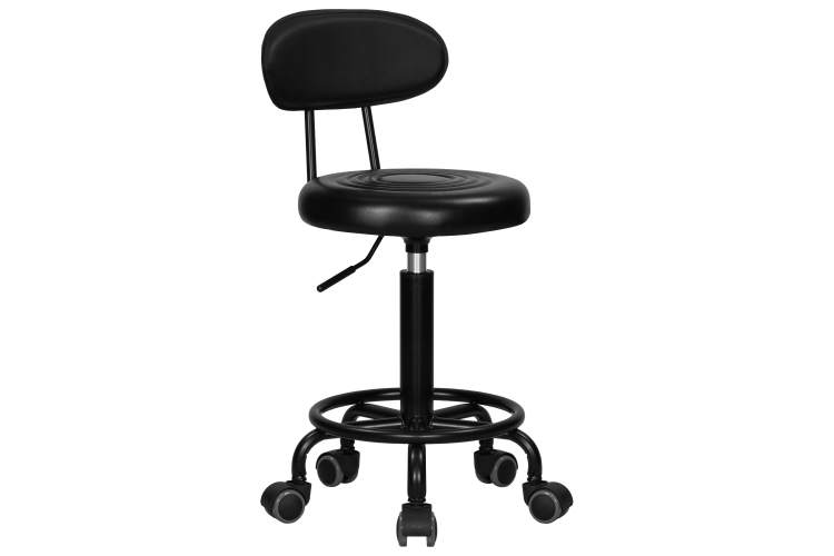 Табурет мастера DOBRIN BILLY BLACK, черный