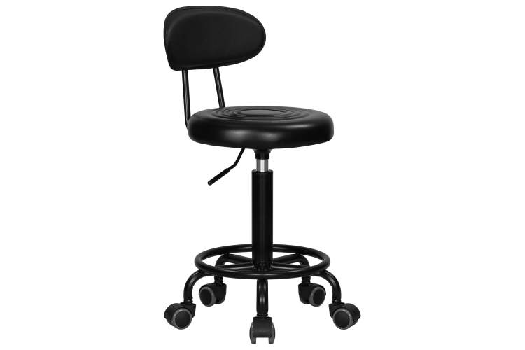 Табурет мастера DOBRIN BILLY BLACK, черный-1