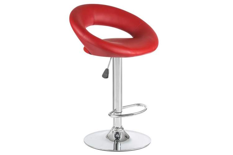 Стул барный DOBRIN MIRA, бордовый-1