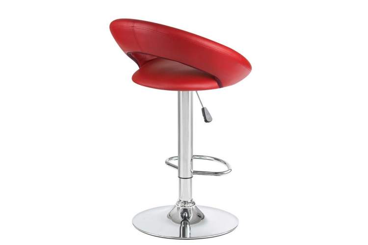 Стул барный DOBRIN MIRA, бордовый-3