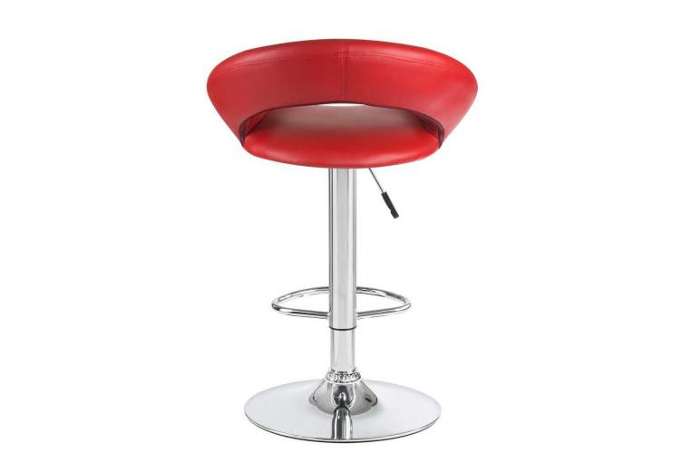 Стул барный DOBRIN MIRA, бордовый-4