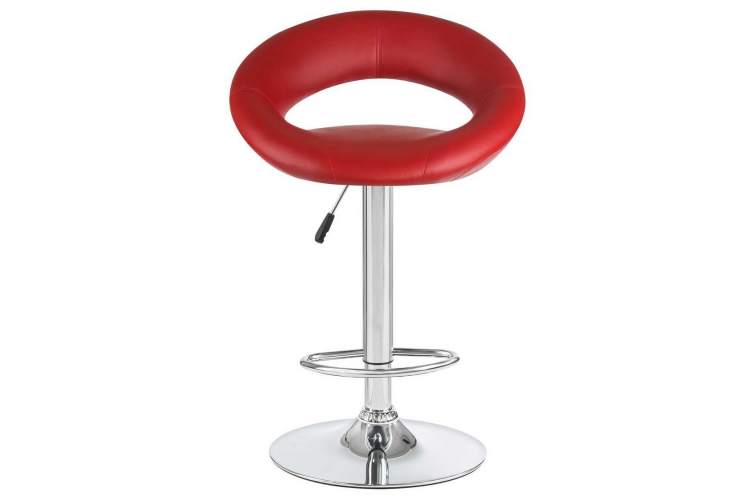 Стул барный DOBRIN MIRA, бордовый-5