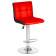 Набор 2 шт Стул барный DOBRIN CANDY, красно-чёрный