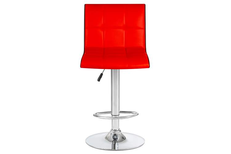 Набор 2 шт Стул барный DOBRIN CANDY, красно-чёрный-6