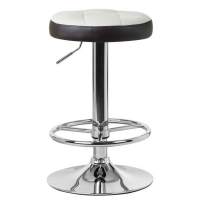 Табурет барный BRUNO, кремово-коричневый Табурет барный BRUNO, кремово-коричневый