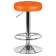 Набор 2 шт Табурет барный DOBRIN BRUNO, оранжевый