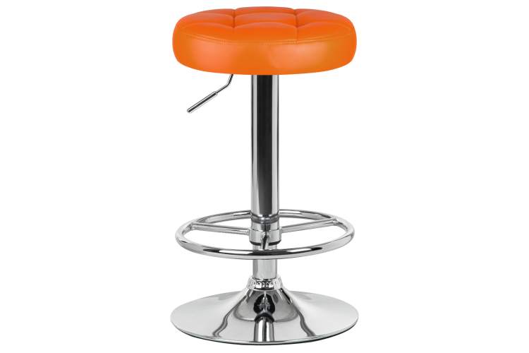 Набор 2 шт Табурет барный DOBRIN BRUNO, оранжевый-1
