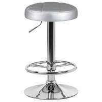 Табурет барный BRUNO, серебряный Табурет барный BRUNO, серебряный