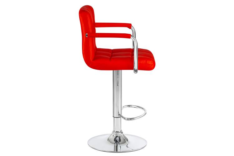 Набор 2 шт Стул барный DOBRIN KRUGER ARM, красный-3