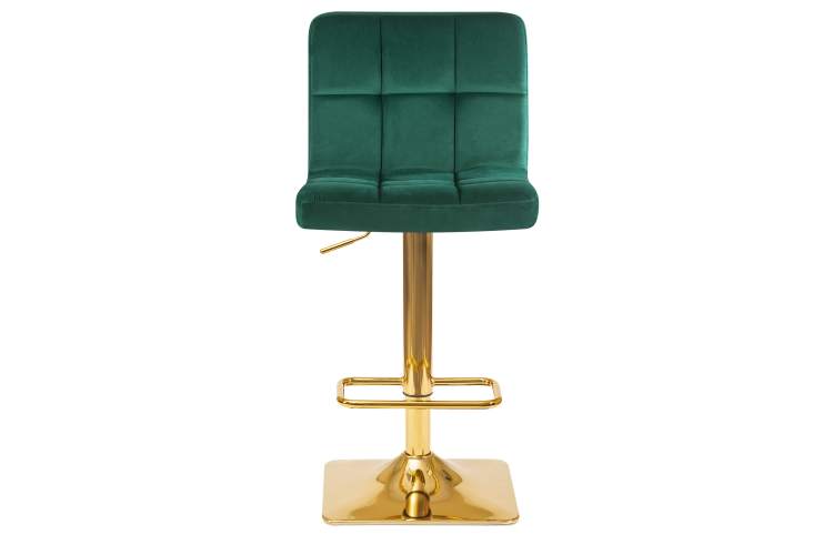 Набор 2 шт Стул барный DOBRIN GOLDIE, зеленый велюр (MJ9-88)-6