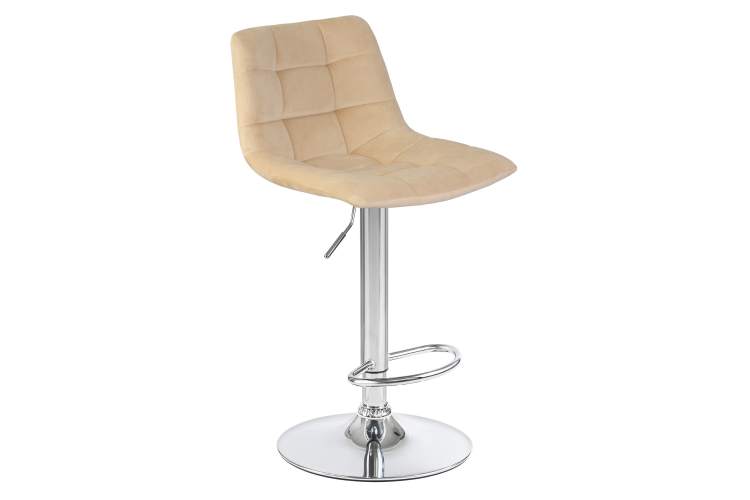 Набор 2 шт Стул барный DOBRIN TAILOR, бежевый велюр (MJ9-10)-2
