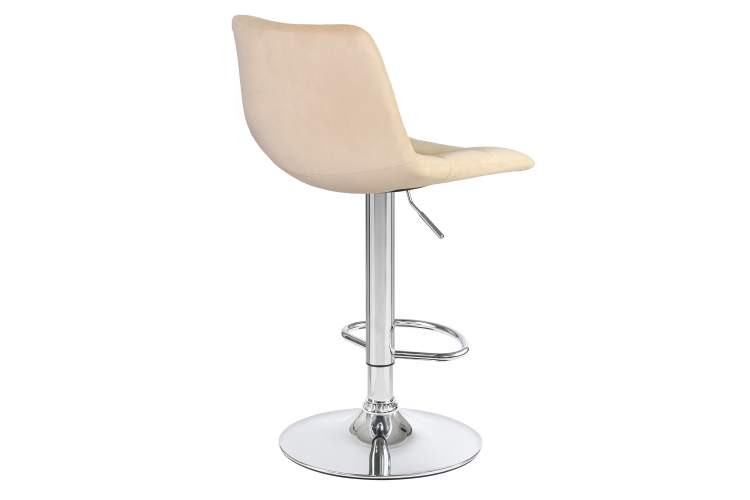 Набор 2 шт Стул барный DOBRIN TAILOR, бежевый велюр (MJ9-10)-4